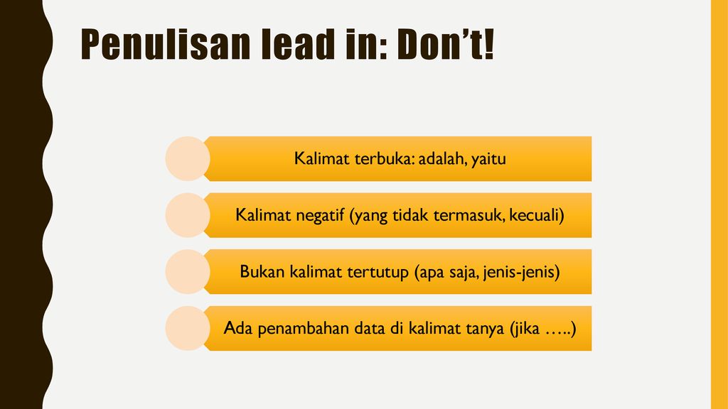 Lead in