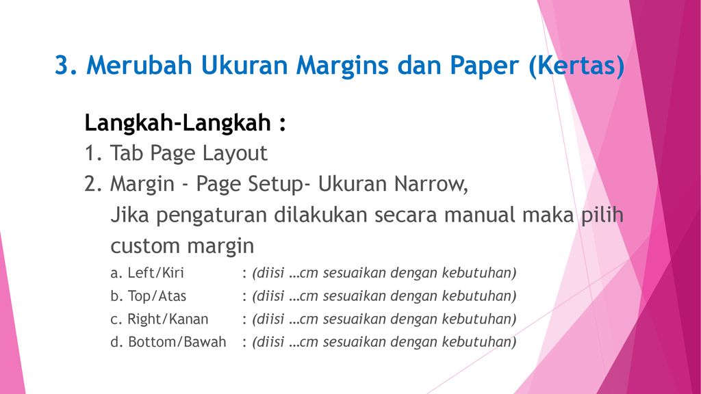 Aturan Margin Penulisan Soal Usbn - Panduan Penulisan Soal Us Un Sd ...