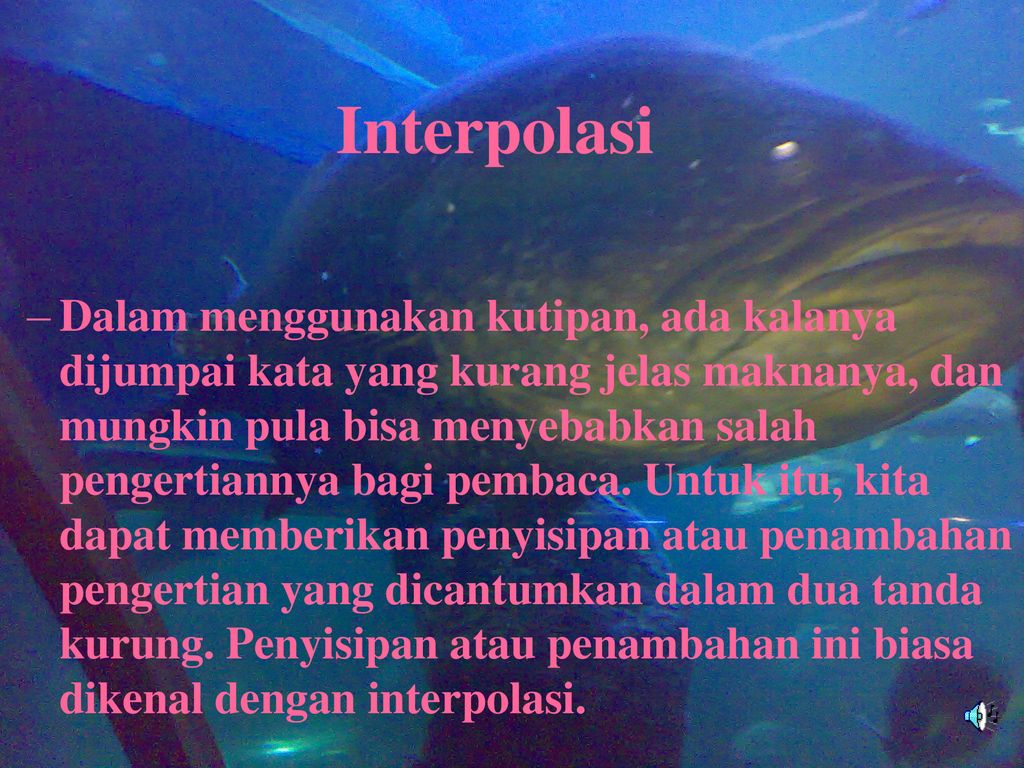 Interpolasi