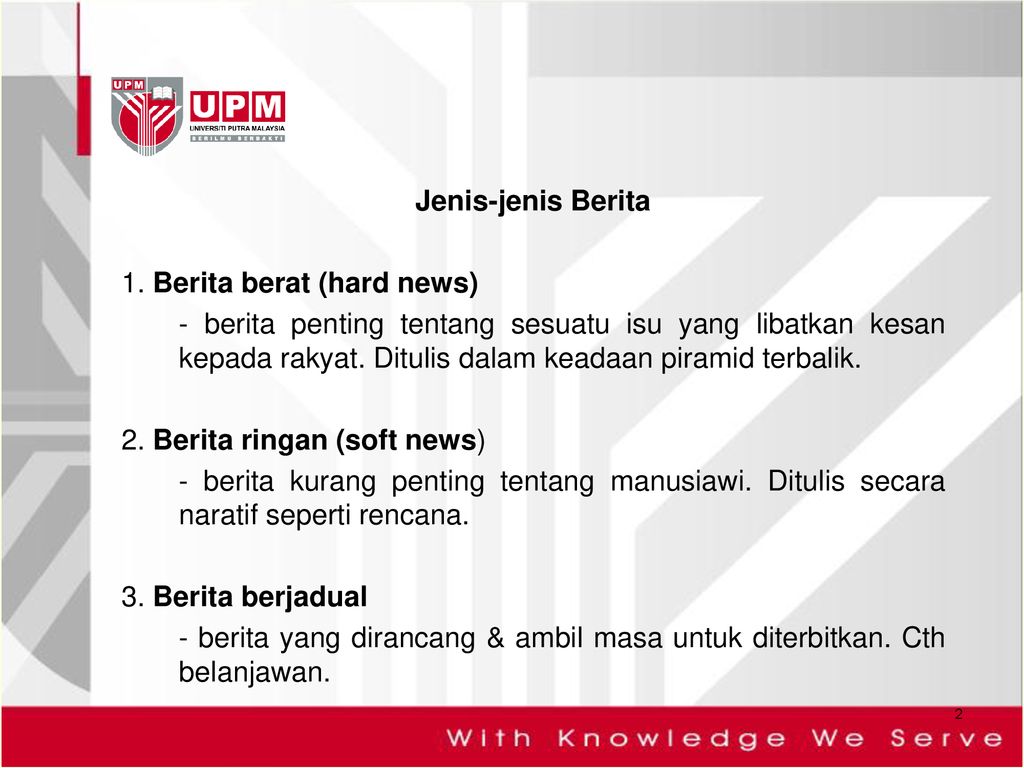 Unit 4: Ciri-Ciri Berita - Ppt Download