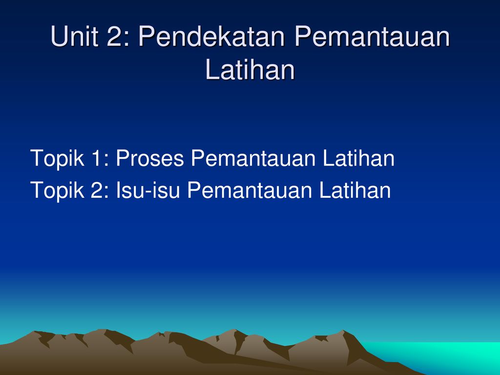 DCE 3115: PEMANTAUAN DAN PENILAIAN LATIHAN Semester I 13/14 - Ppt Download