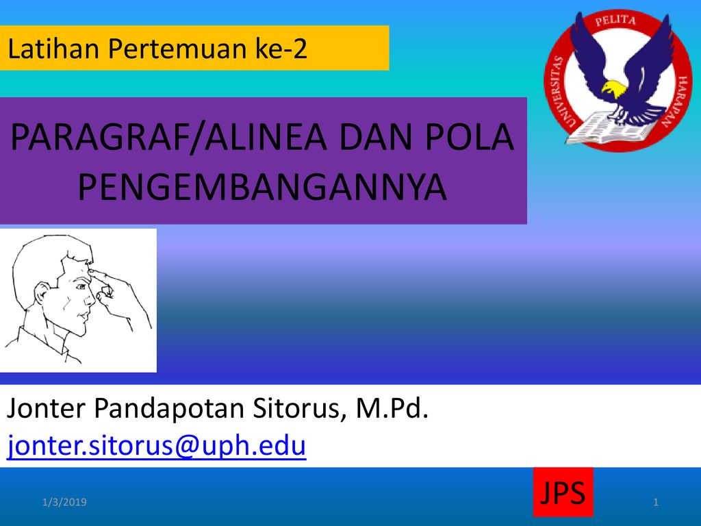 PARAGRAF/ALINEA DAN POLA PENGEMBANGANNYA - Ppt Download