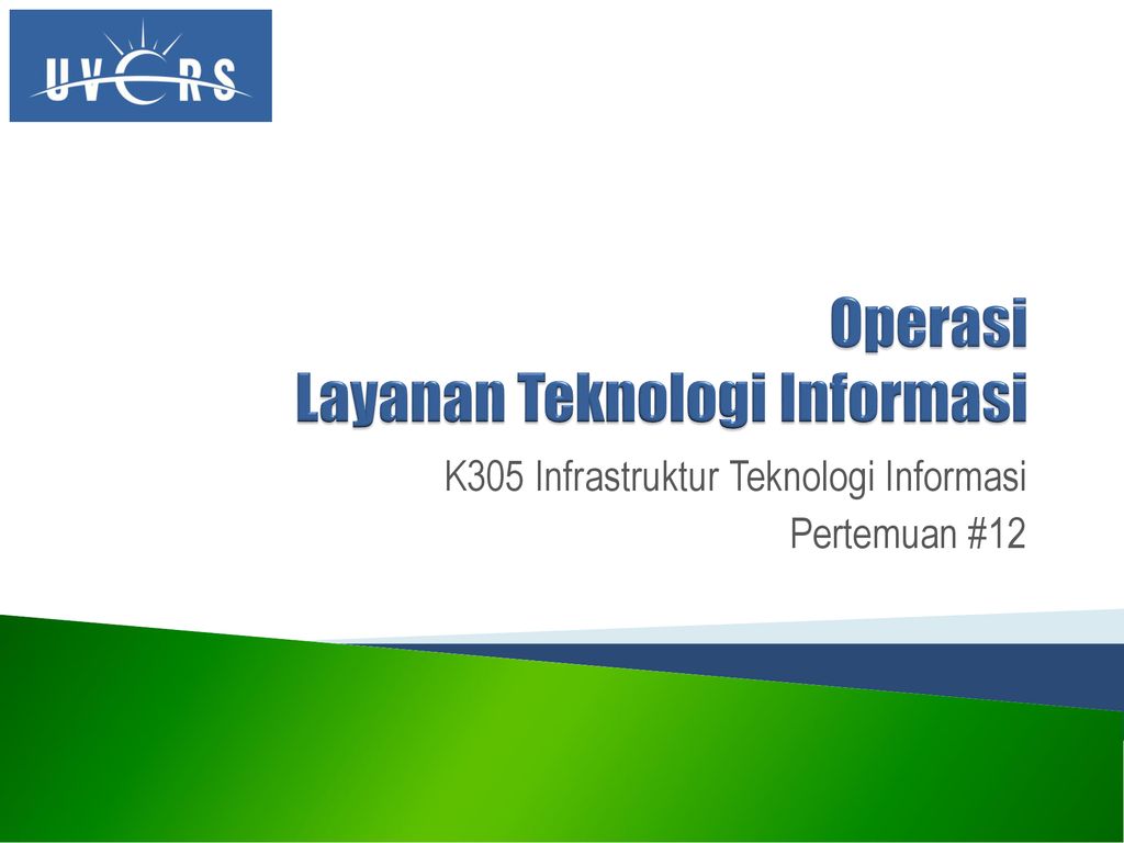 Operasi Layanan Teknologi Informasi