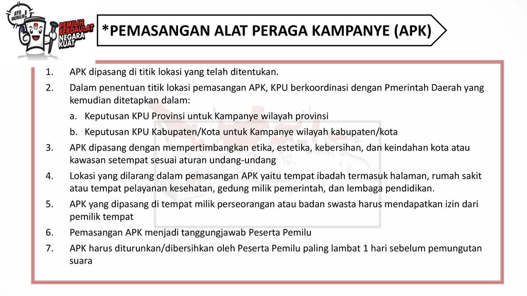 KAMPANYE PEMILIHAN UMUM Ppt Download