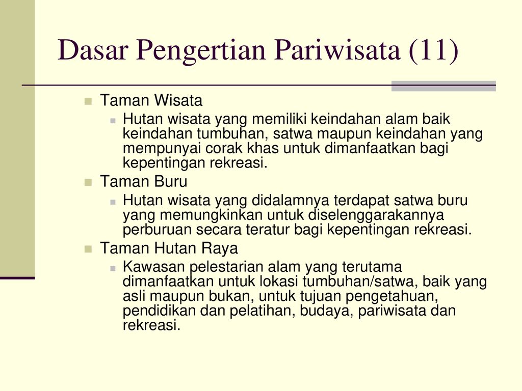 Kepariwisataan Ppt Download