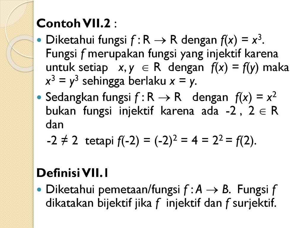 Contoh Soal Fungsi Surjektif – Ujian