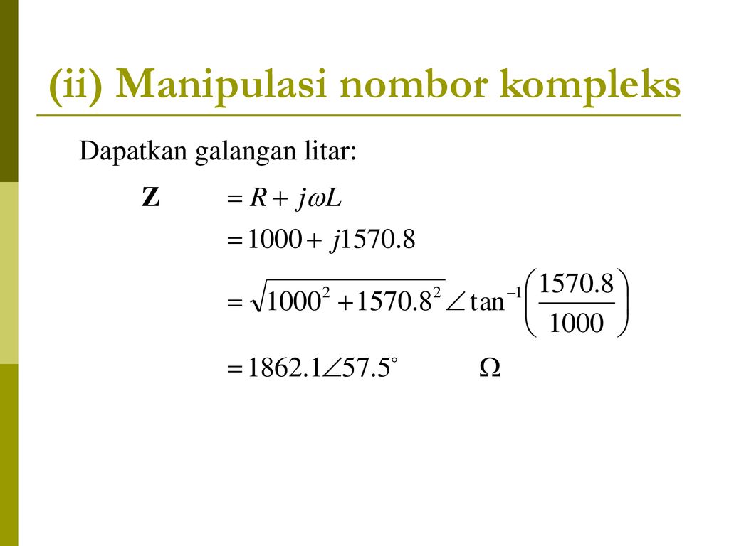 HUKUM OHMS PERINTANG Dalam Domain Masa: Dengan Hukum Ohm: - Ppt Download