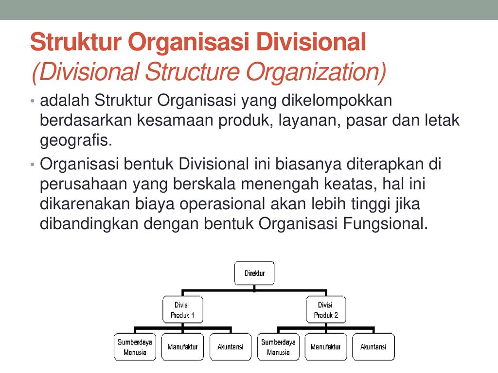 Jenis Struktur Organisasi Fungsional : Struktur Organisasi Ppt Download ...