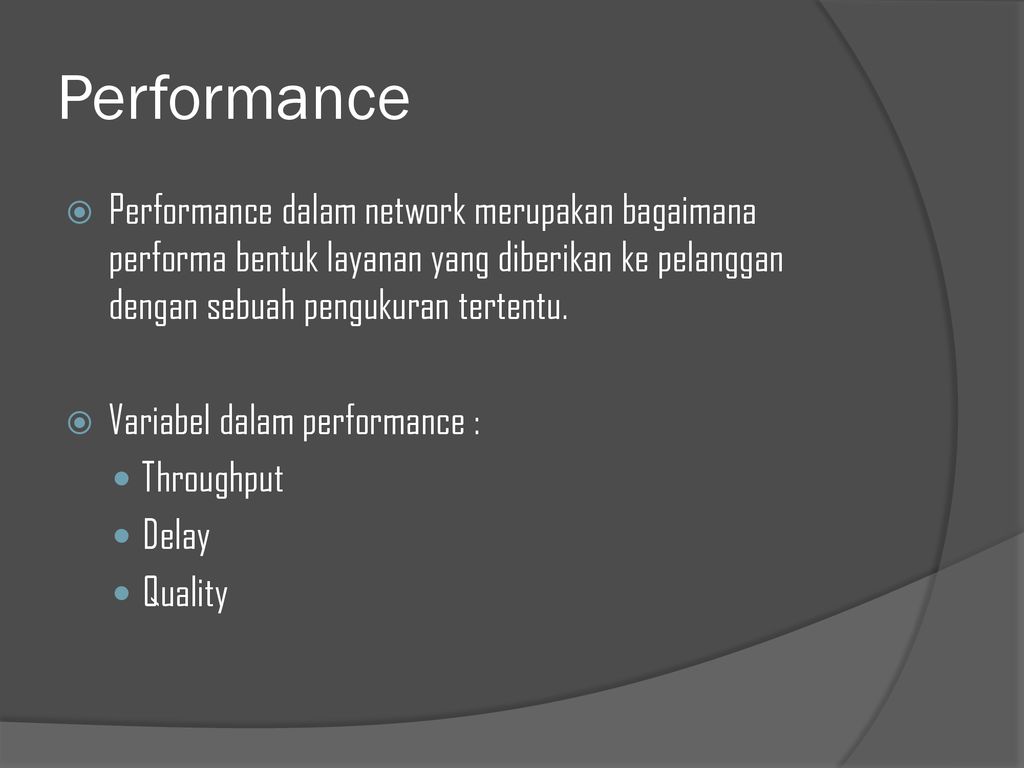 Perform performance