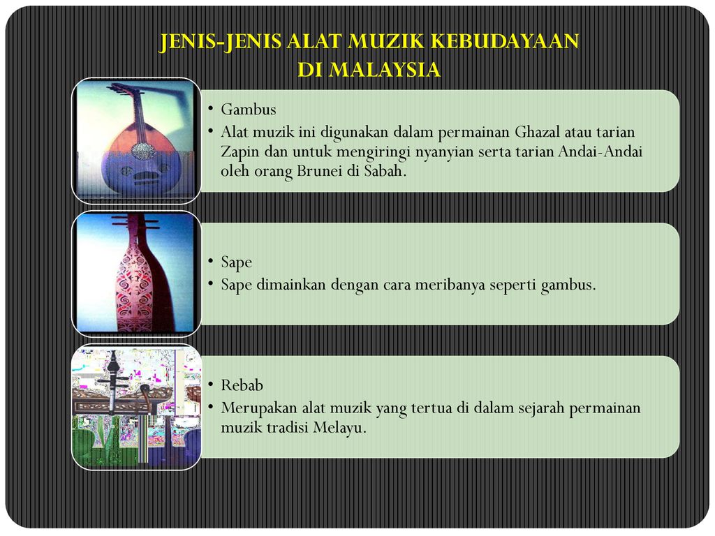 Definisi kebudayaan tradisional malaysia