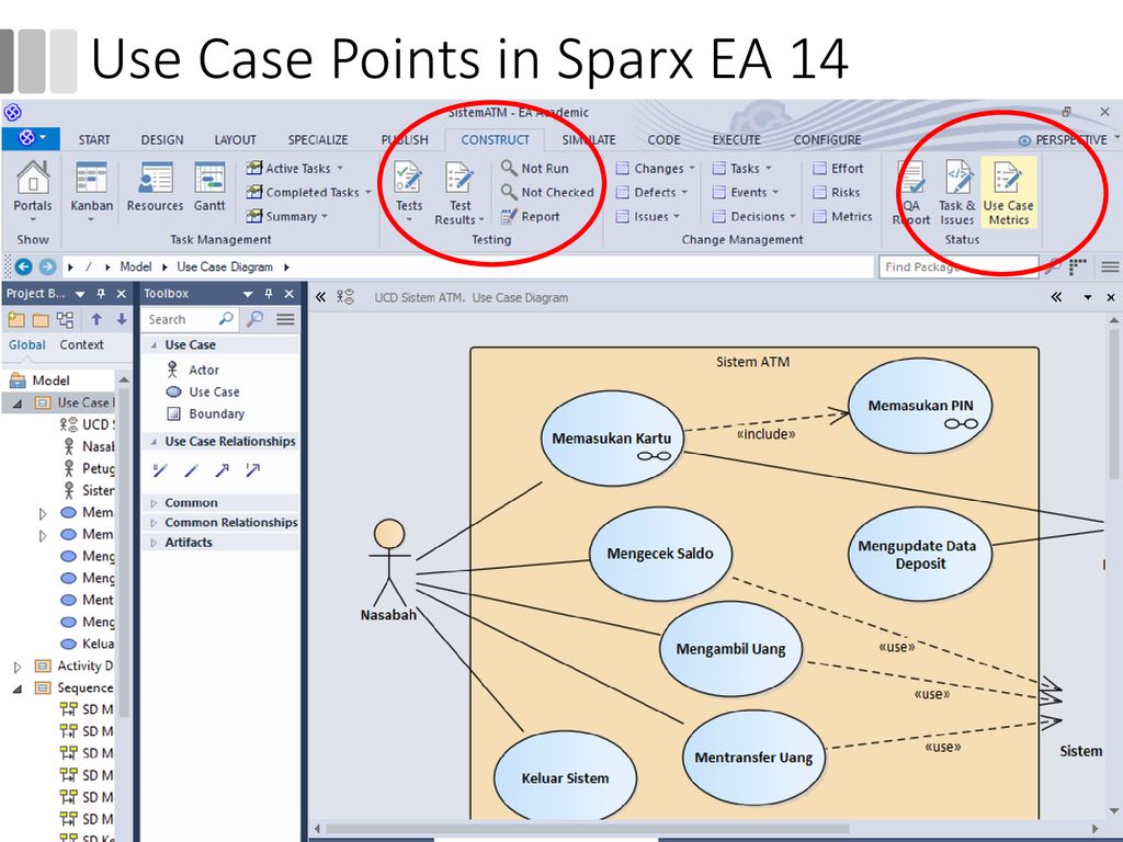 Use Case Points in Sparx EA 14