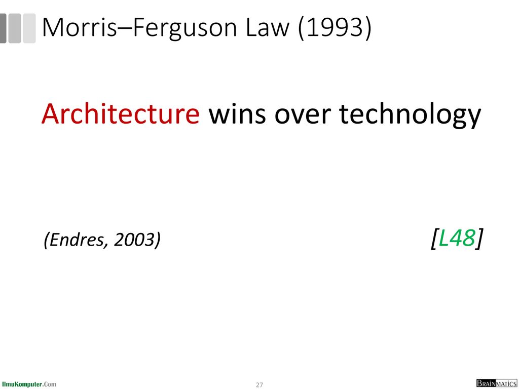 Morris–Ferguson Law (1993)