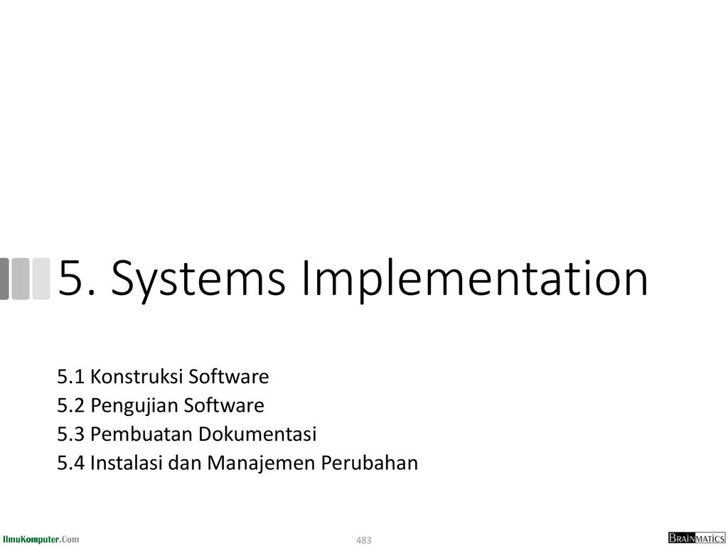 5. Systems Implementation