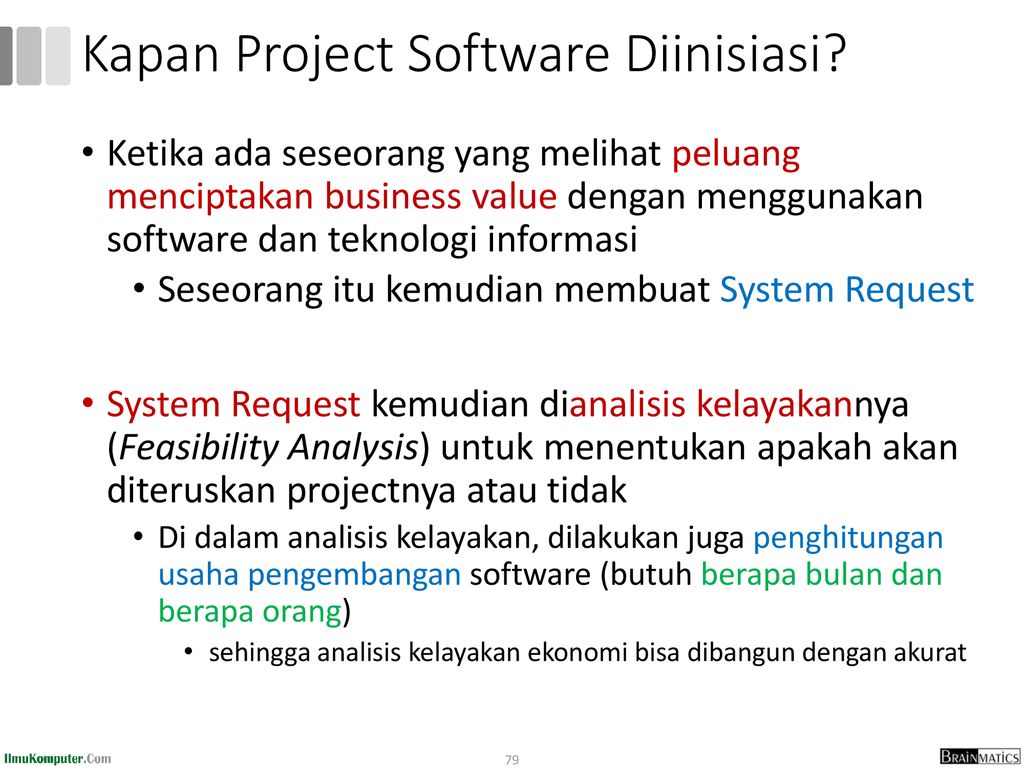 Kapan Project Software Diinisiasi