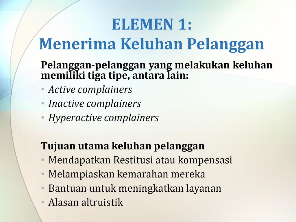 Contoh Kasus Keluhan Pelanggan Dan Solusinya – Ujian