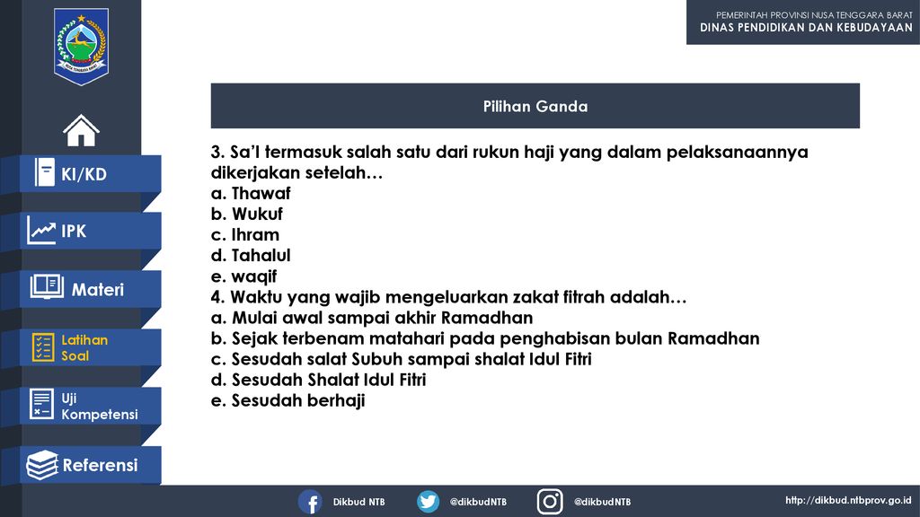 Ibadah Haji Pendidikan Agama Islam Ppt Download