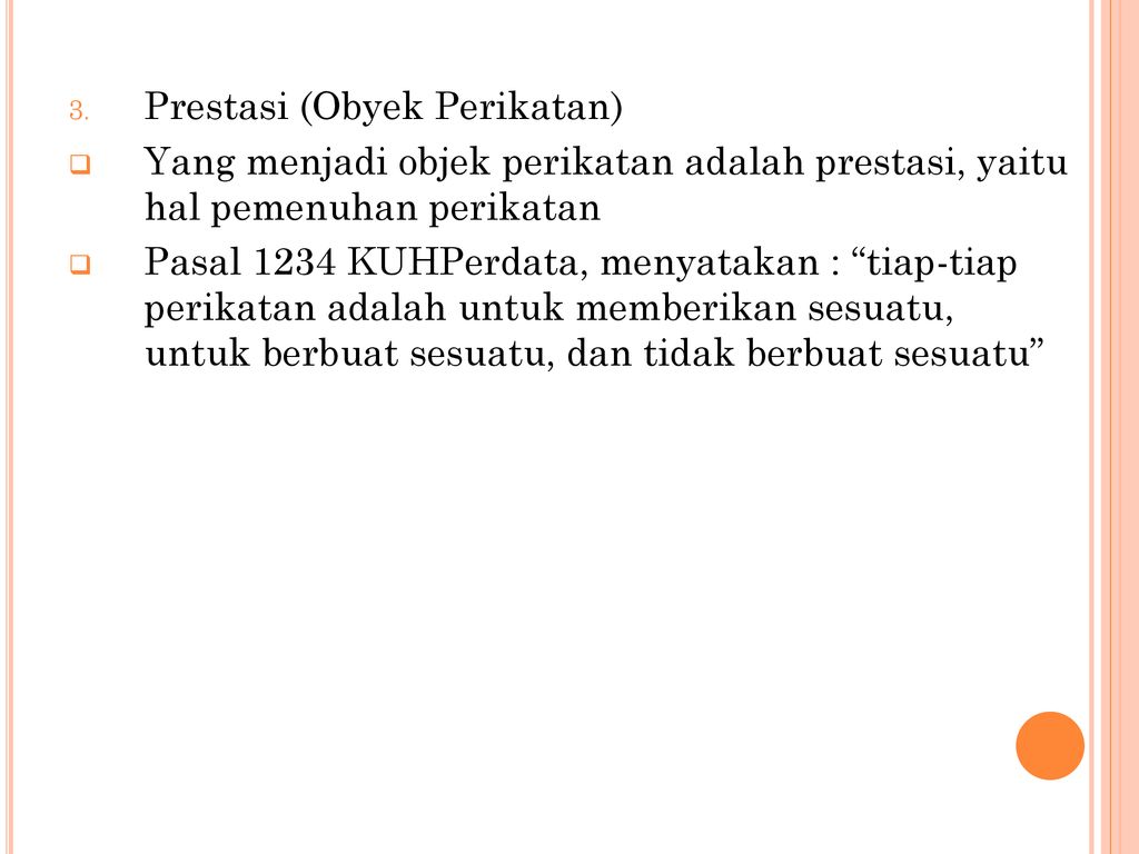 HUKUM PERIKATAN. - Ppt Download