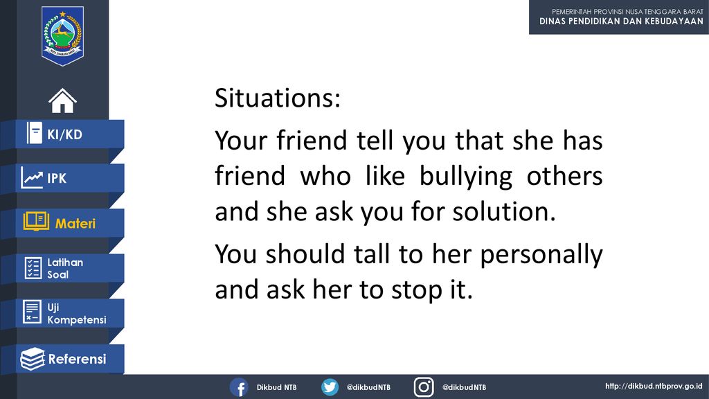 You should tall to her personally and ask her to stop it.