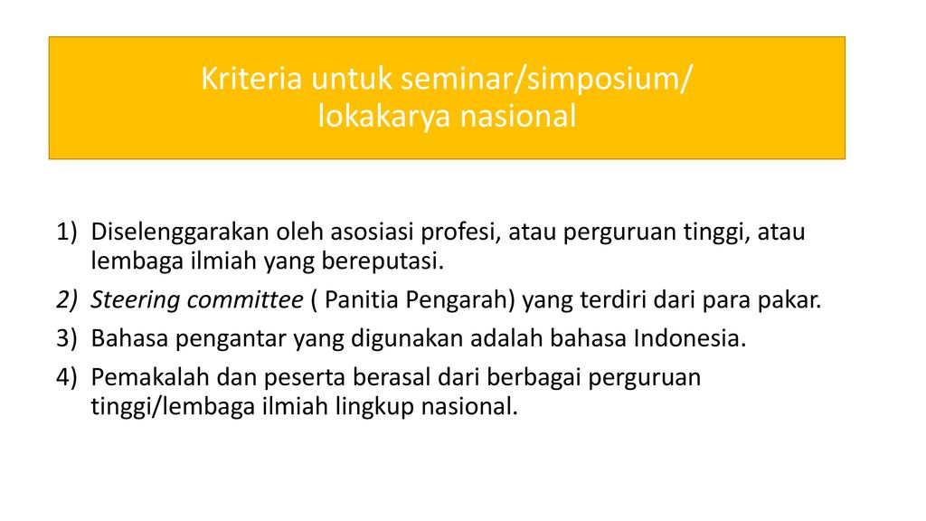 KEBIJAKAN PENINGKATAN KARIR JABATAN AKADEMIK DOSEN - Ppt Download