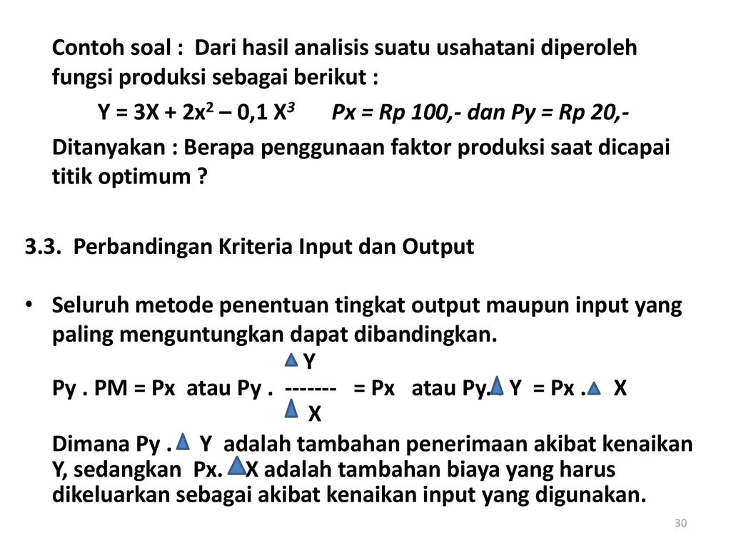 21+ Contoh soal ekonomi produksi pertanian info