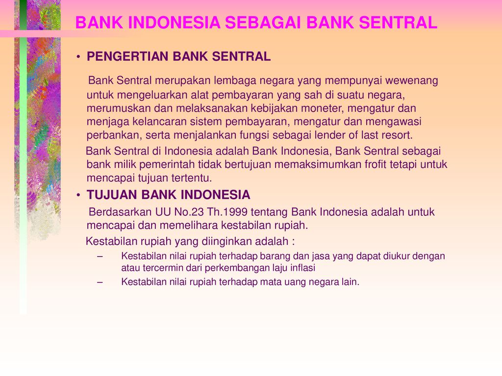 Lembaga Keuangan Bank dan Lembaga Keuangan Lainnya - ppt download