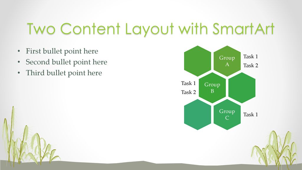 Content layout