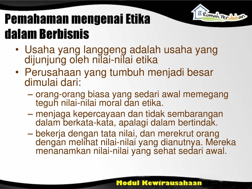 Bab 7 Etika Bisnis. - ppt download