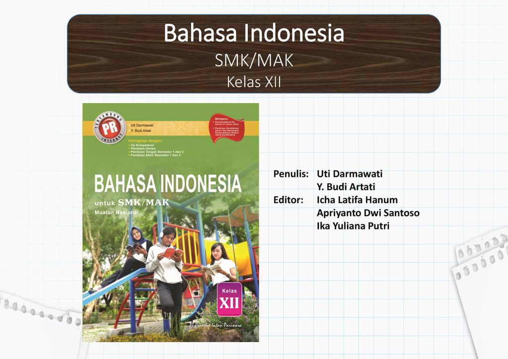 Bahasa Indonesia SMK/MAK Kelas XII