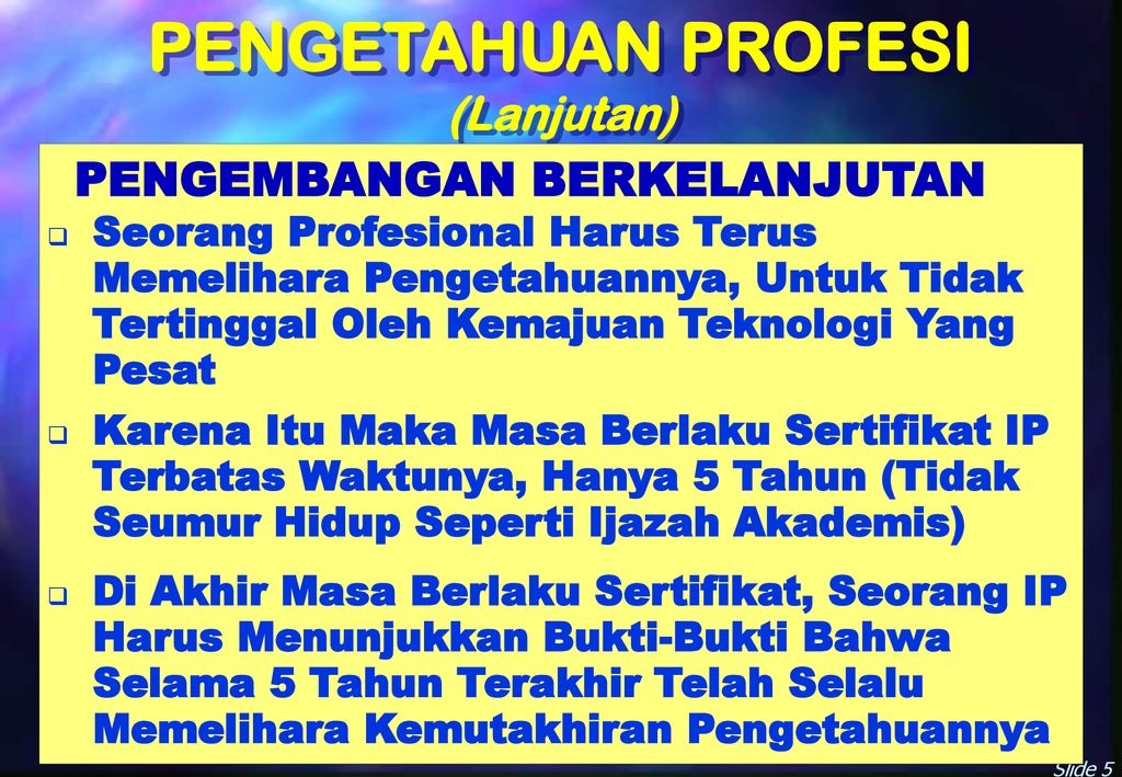 SISTEM SERTIFIKASI INSINYUR PROFESIONAL - Ppt Download