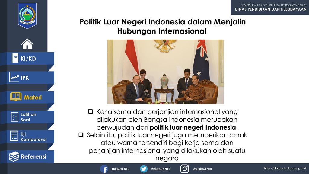 Politik Luar Negeri Indonesia dalam Menjalin Hubungan Internasional