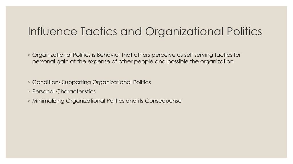 Supporting organization. Behaviour activation.