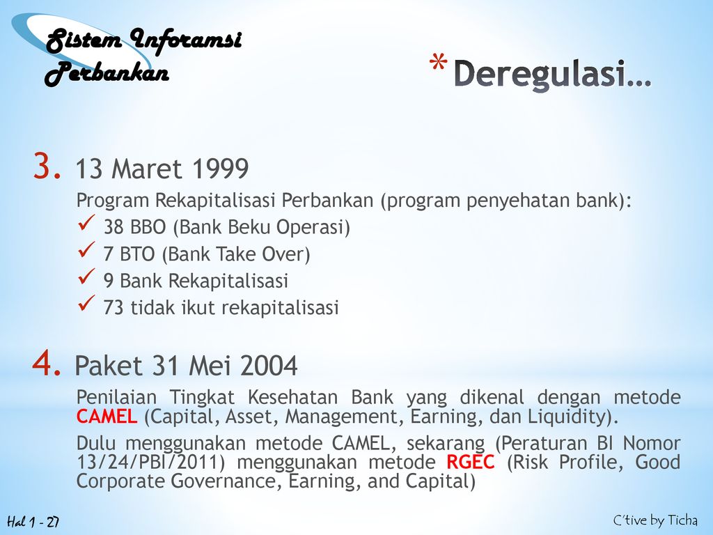 “SISTEM INFORMASI PERBANKAN” - Ppt Download