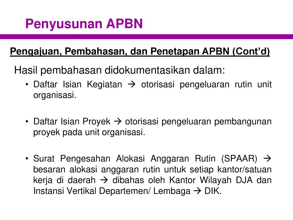 PENYUSUNAN ANGGARAN. - Ppt Download