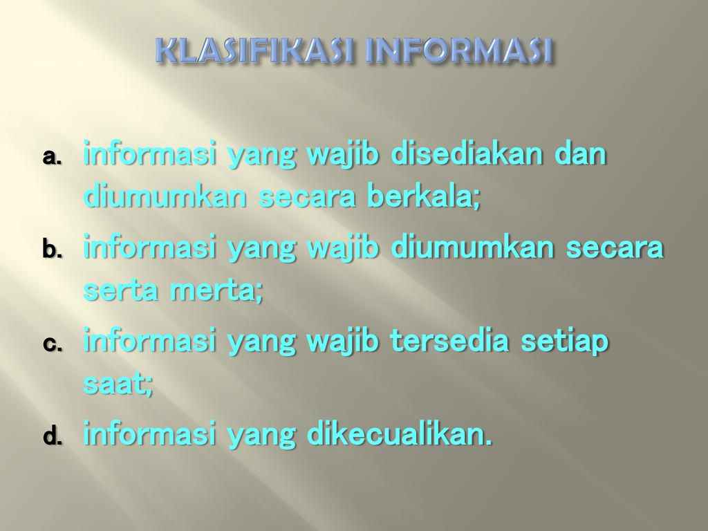 OPTIMALISASI PERAN PPID - Ppt Download