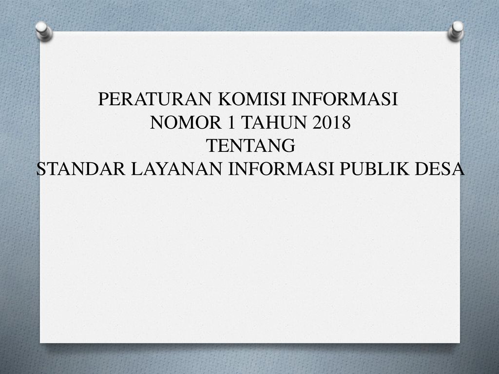 OPTIMALISASI PERAN PPID - Ppt Download