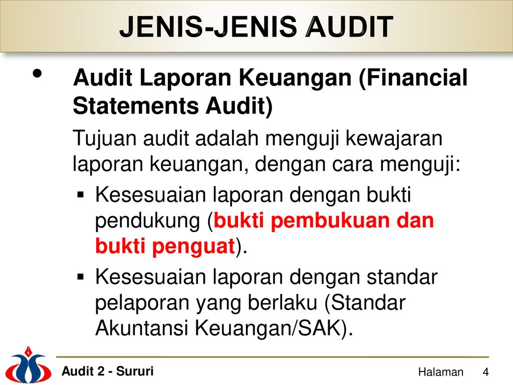 REVIEW AUDITING Halaman. - Ppt Download