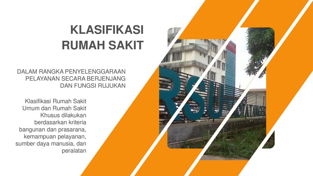 KLASIFIKASI DAN PERIZINAN RUMAH SAKIT - Ppt Download