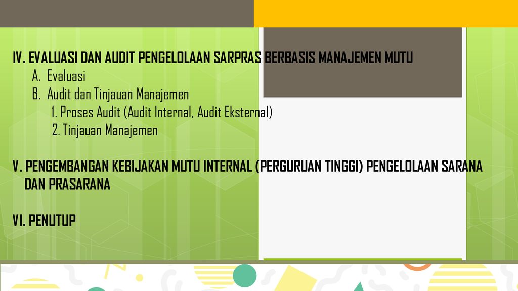 SARANA DAN PRASARANA PENDIDIKAN TINGGI - Ppt Download