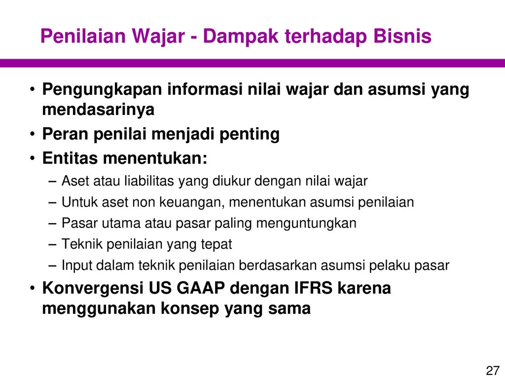 NILAI WAJAR MENURUT PSAK 68 DAN PENERAPANNYA DALAM PSAK - Ppt Download