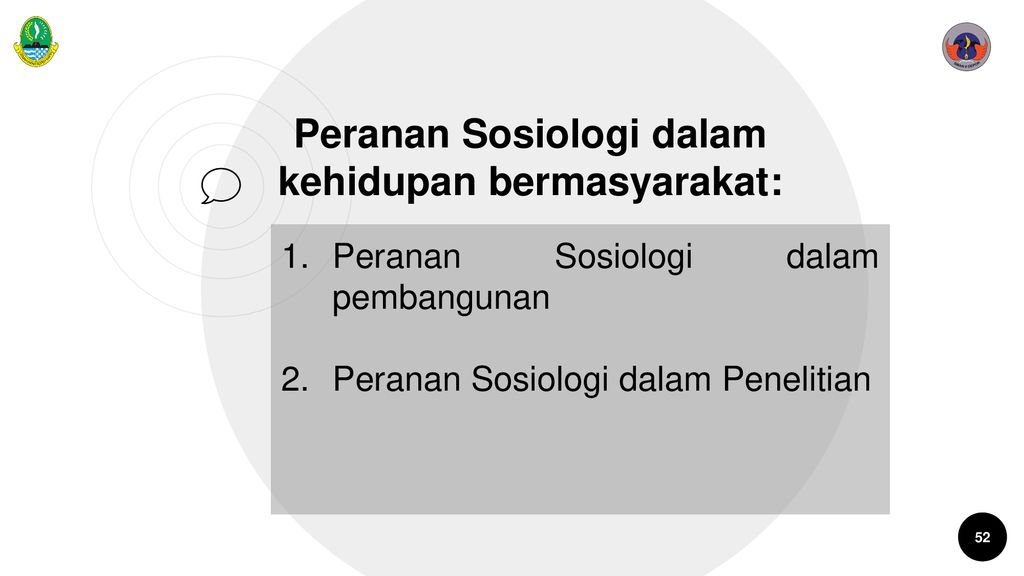 Soal Materi Fungsi Dan Peran Sosiologi | Materi Soal