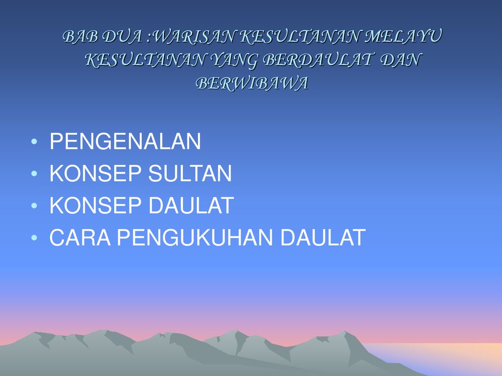 SEJARAH TINGKATAN LIMA - ppt download