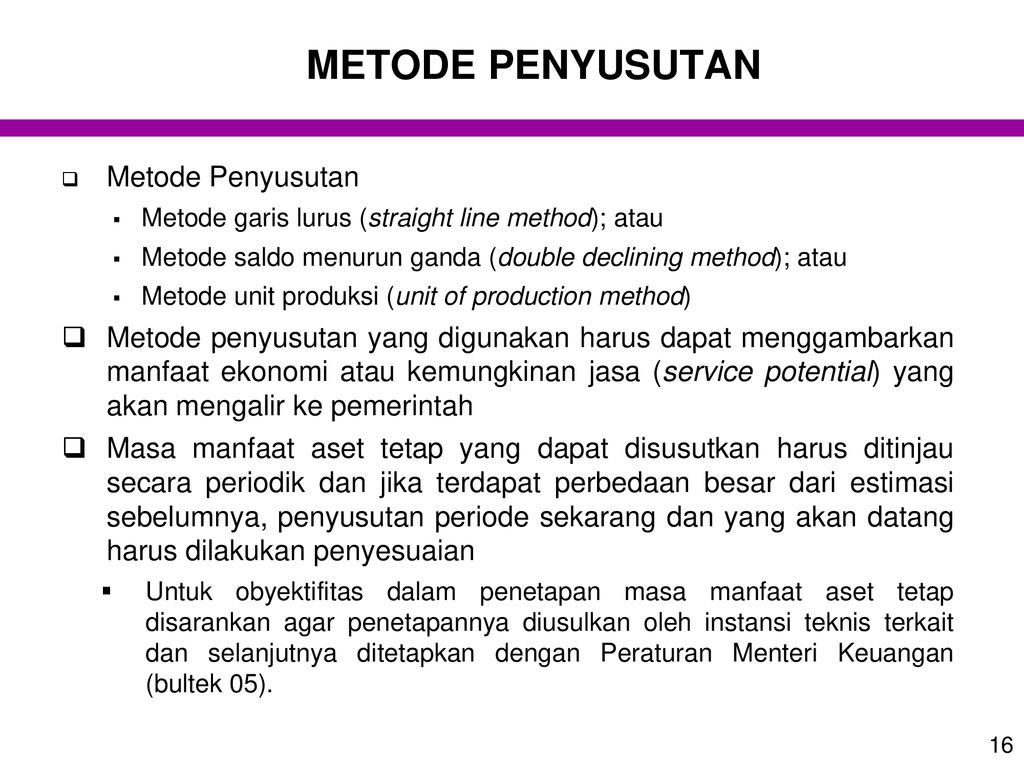 AKUNTANSI ASET TETAP DAN KDP Ppt Download