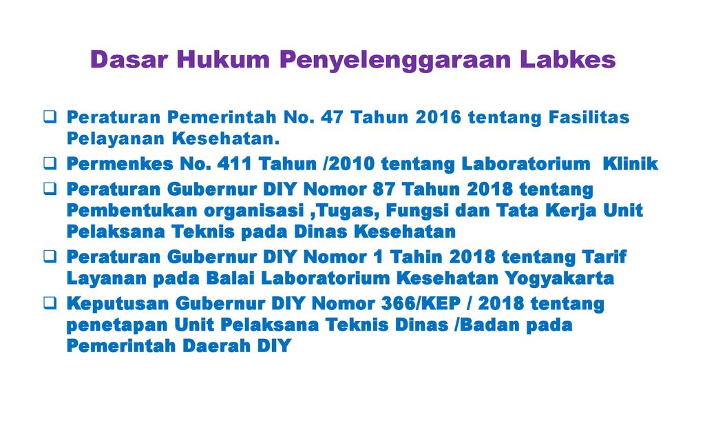 Profil Balai Laboratorium Kesehatan Dan Kalibrasi Yogyakarta