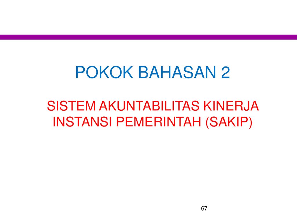 AKUNTABILITAS INSTANSI PEMERINTAH - Ppt Download