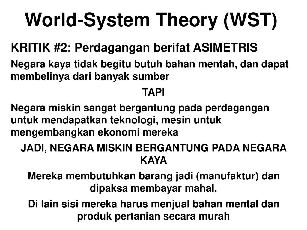 World systems