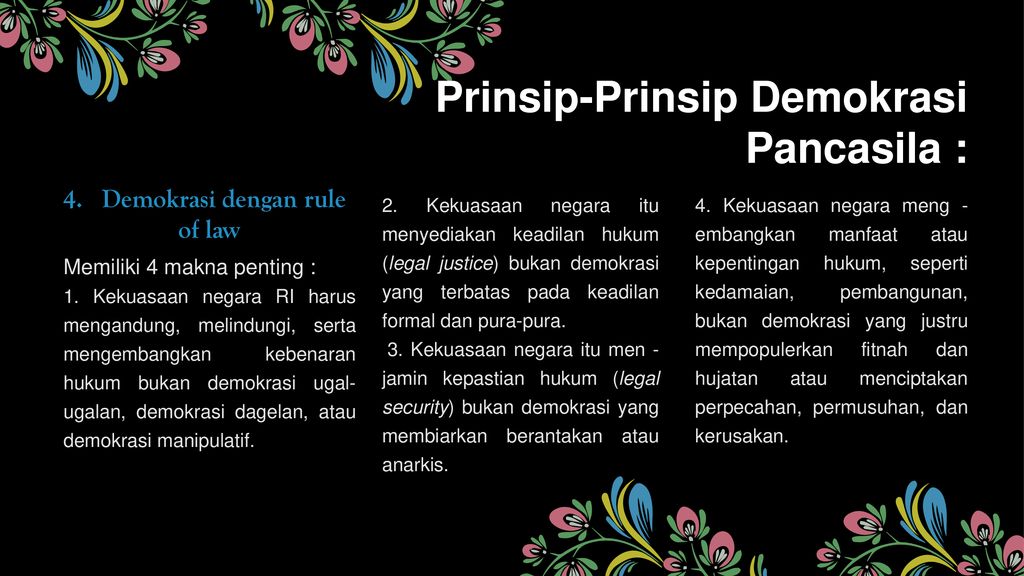 Prinsip-Prinsip Demokrasi – Newstempo