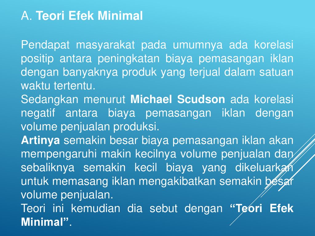 Pertemuan 5 Teori Periklanan Ppt Download