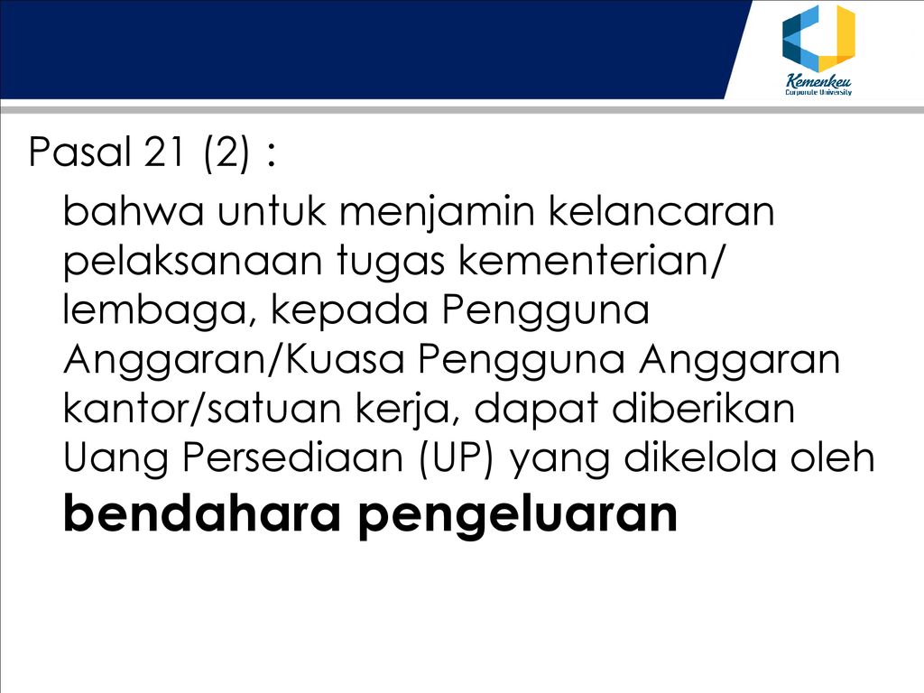 Pengelolaan Uang Persediaan - Ppt Download