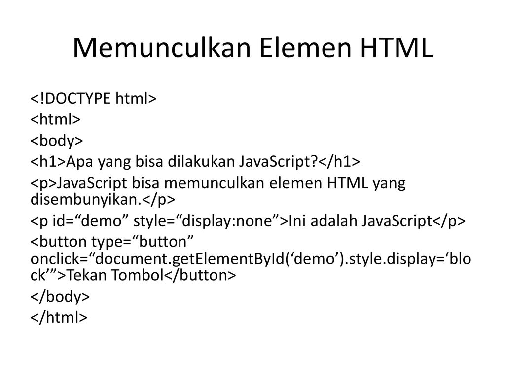 Javascript doc