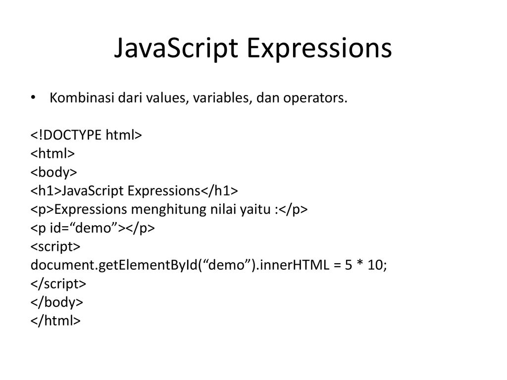 Js function declaration